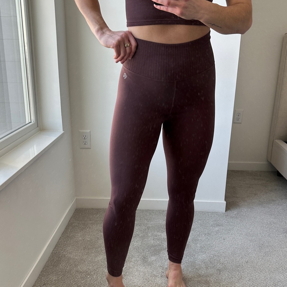 FP Movement by Free People Burgundy Leggings